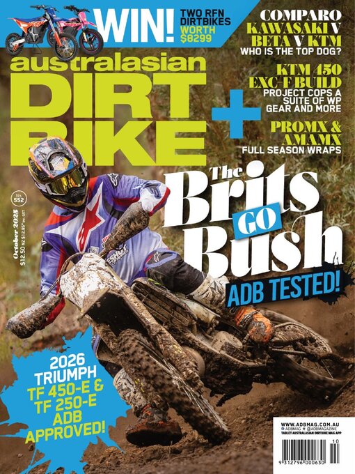 Title details for Australasian Dirt Bike Magazine by Citrus Media Digital Pty Ltd - Available